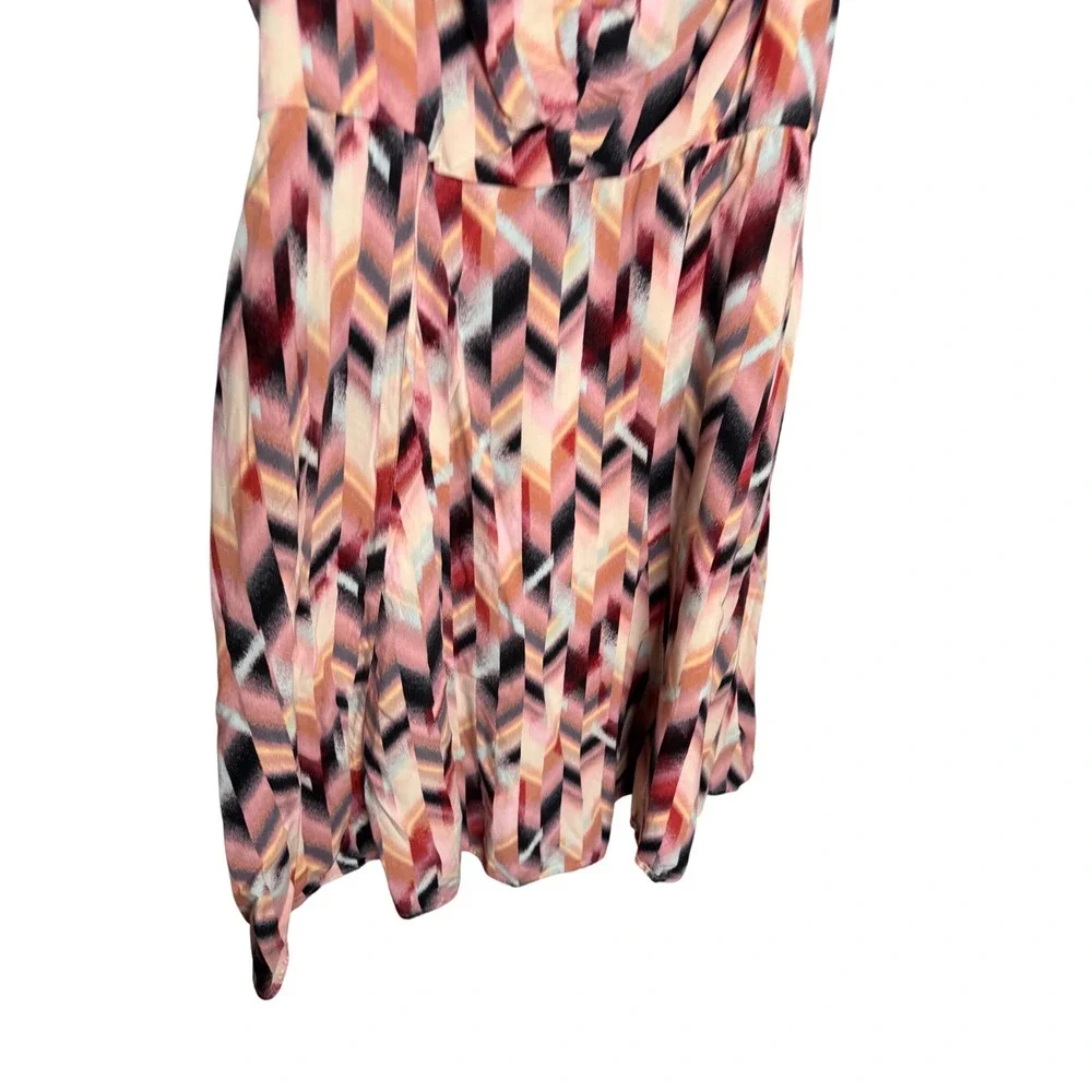 Torrid mini challis skater‎ dress pink - Picture 8 of 9